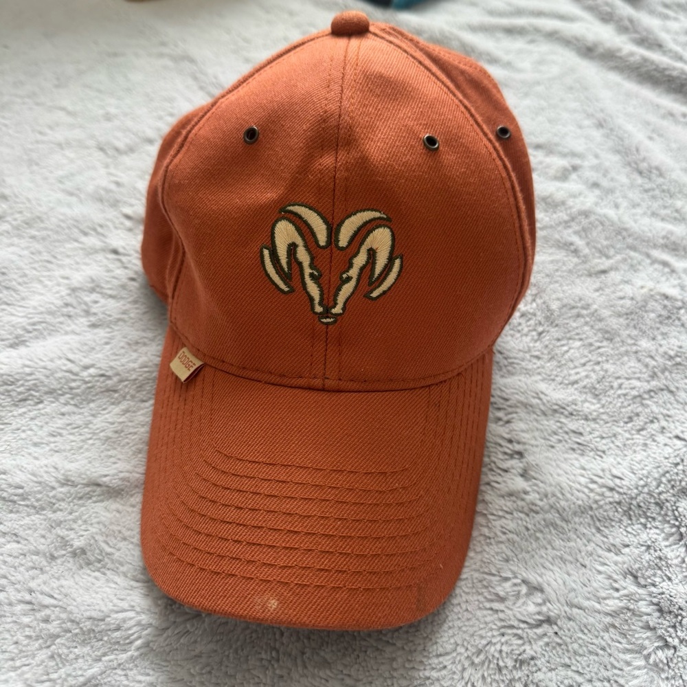 Dodge Ram Burnt Orange Embroidered Logo Baseball Cap Adjustable OSFA‎